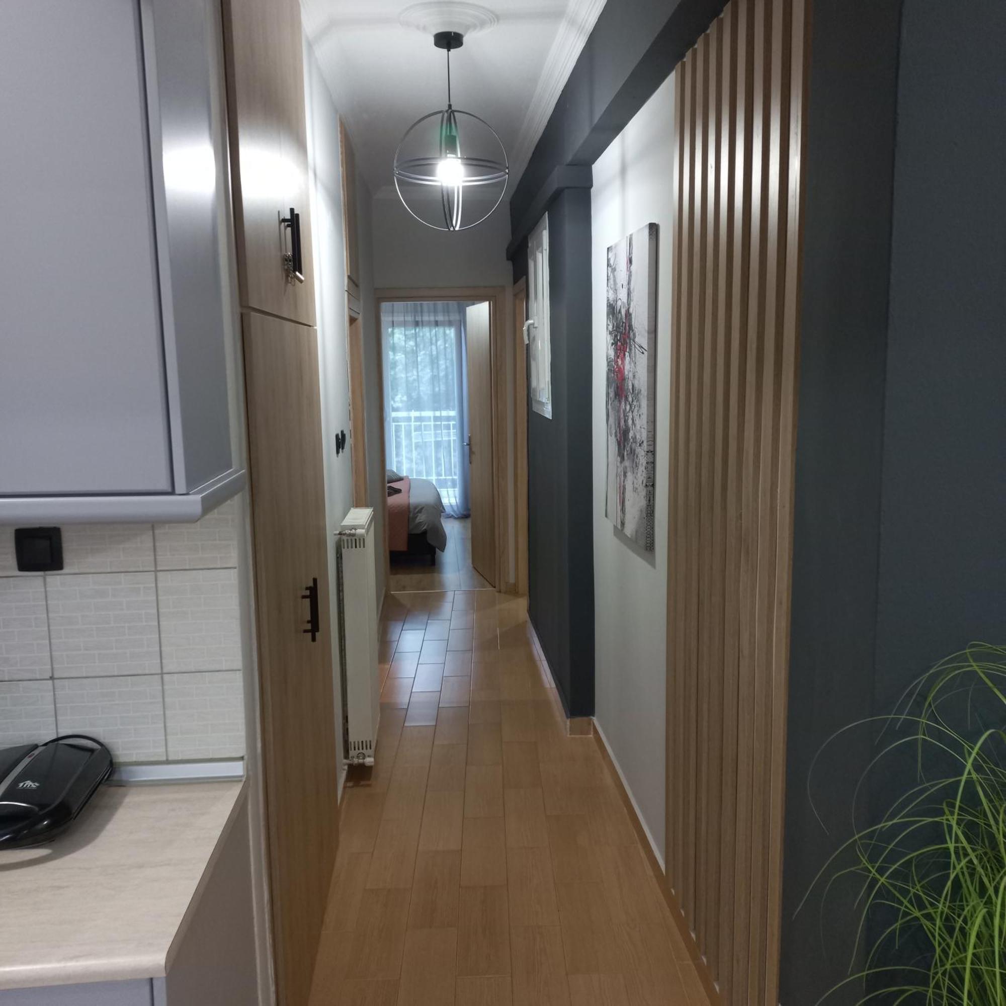 Central 3 Modern Apartment With Free Parking Serres Ruang foto