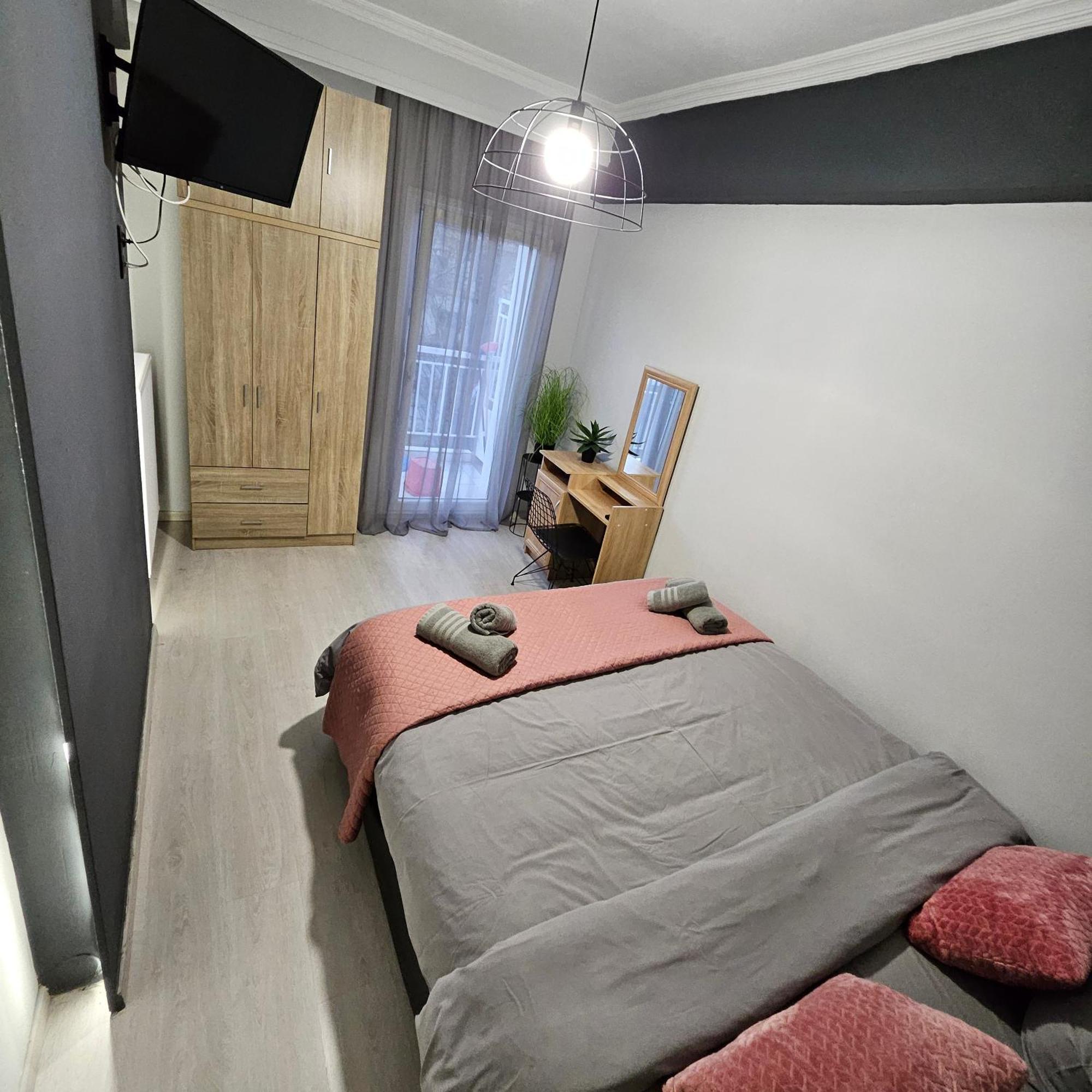 Central 3 Modern Apartment With Free Parking Serres Bagian luar foto