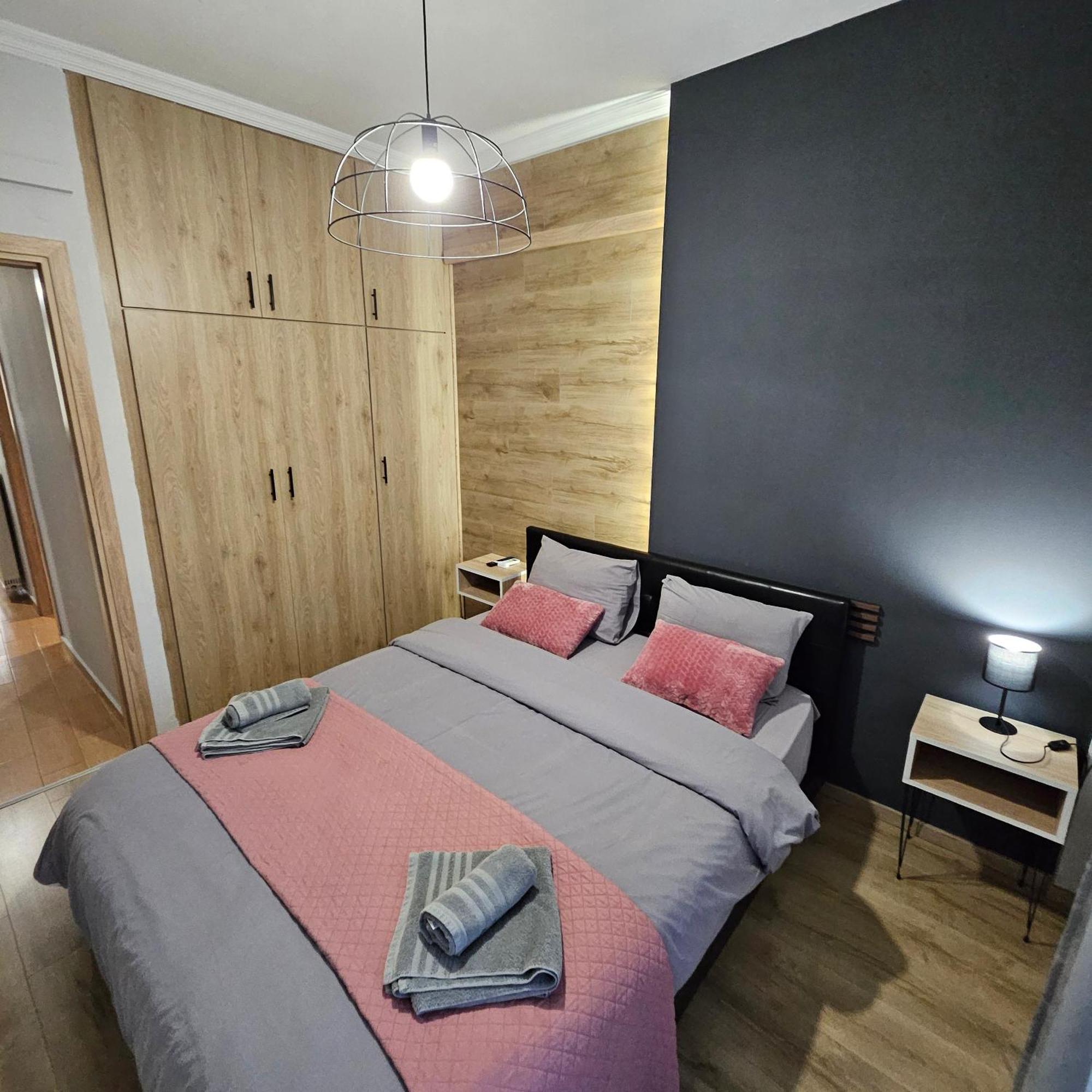 Central 3 Modern Apartment With Free Parking Serres Bagian luar foto